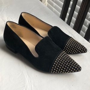Nine West suede loafers